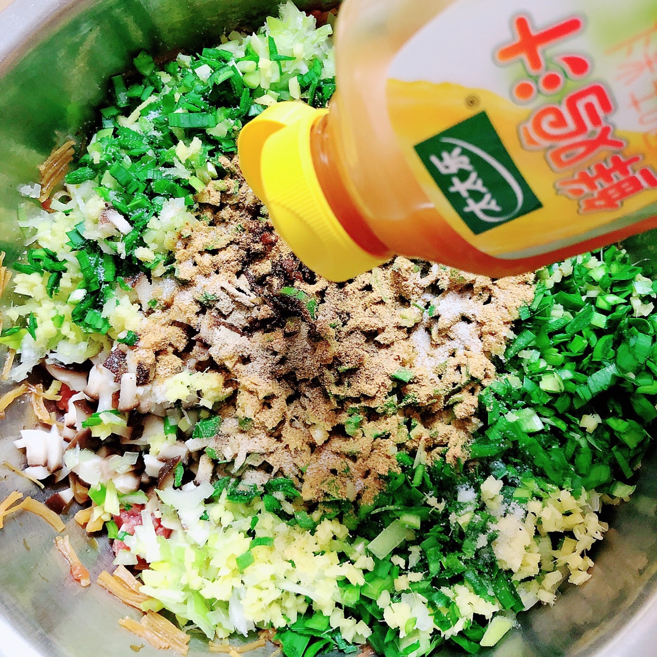 干贝鲜肉水饺