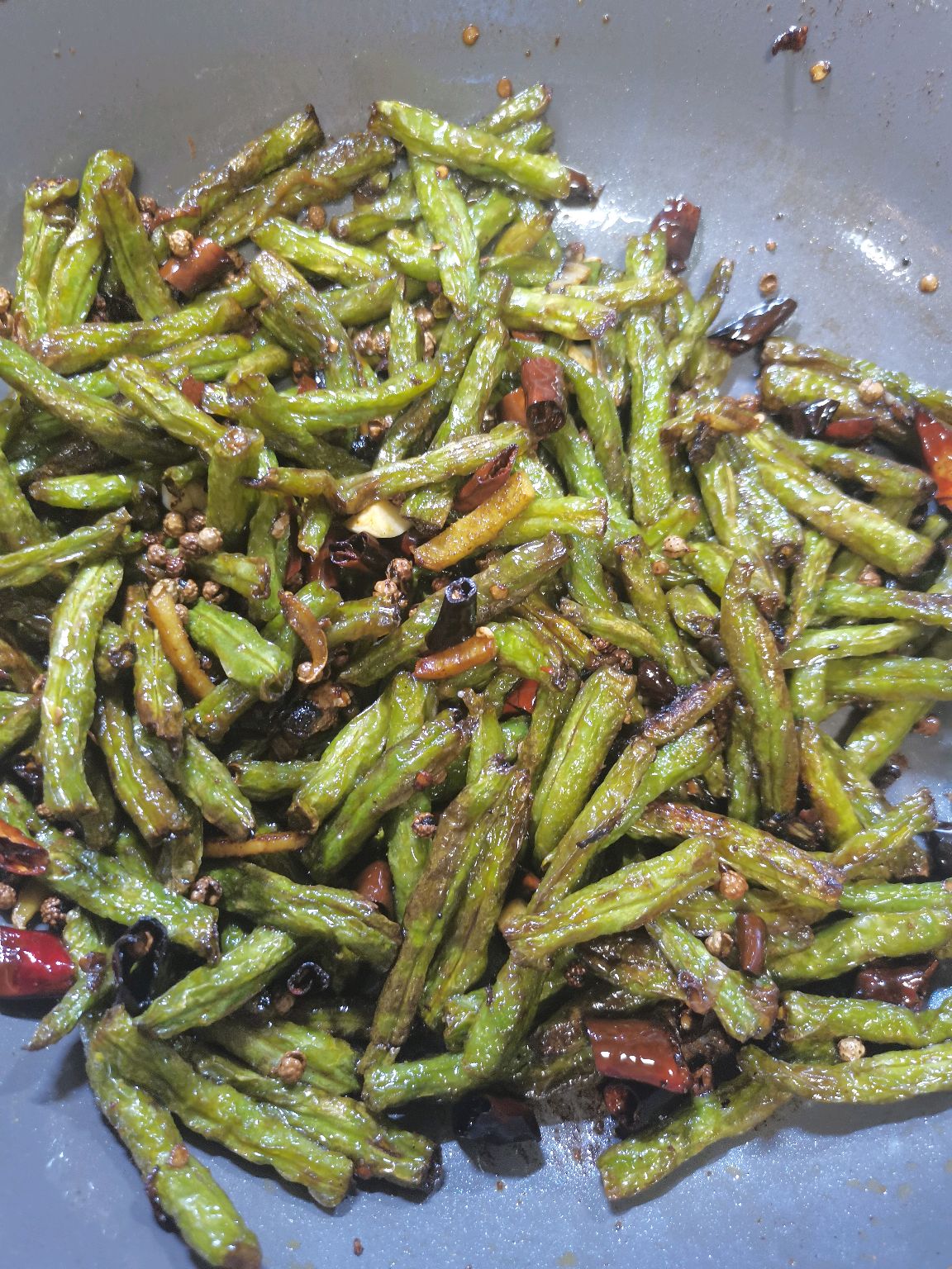 干煸豆角！