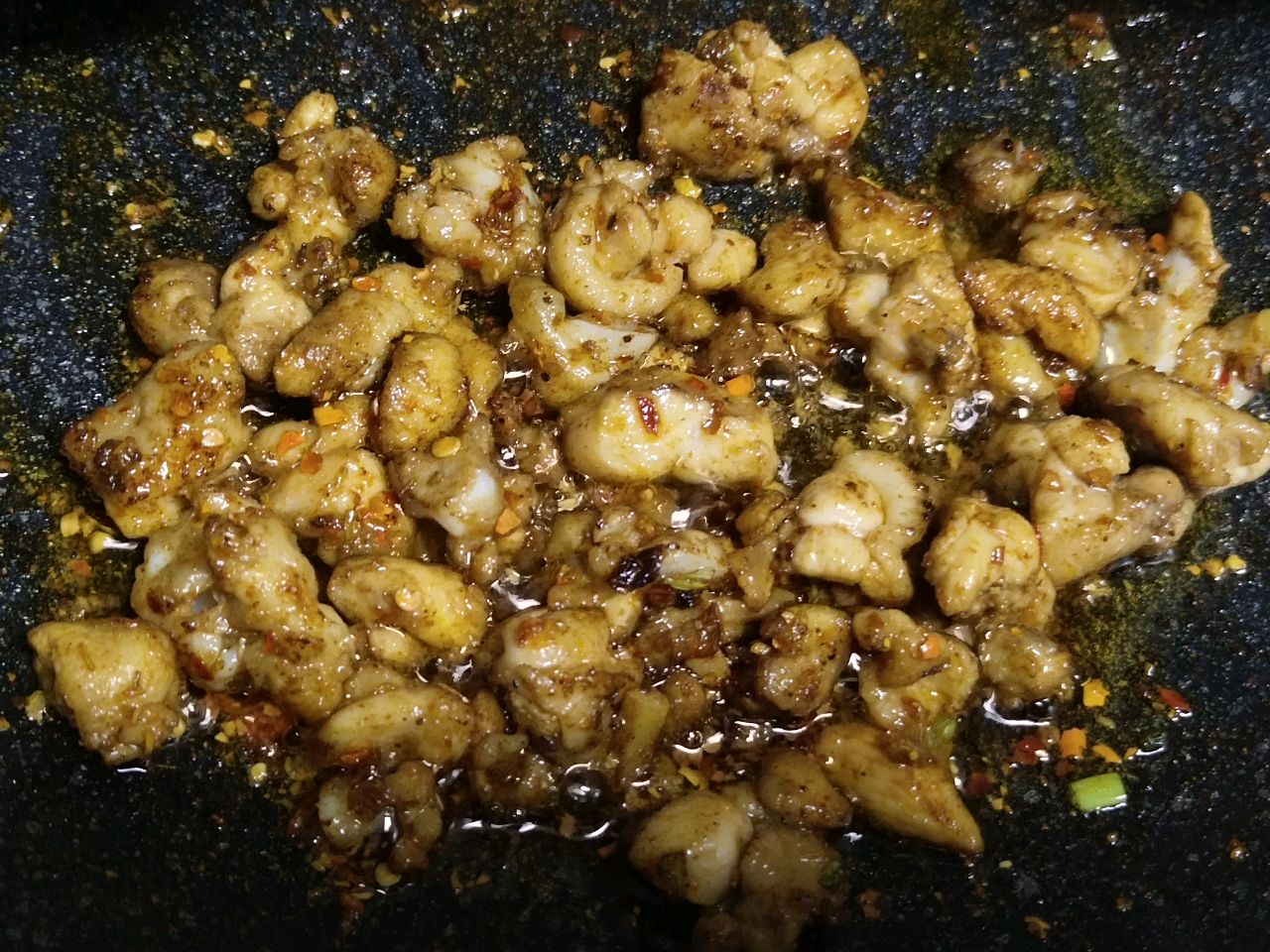 干煸鸡腿肉