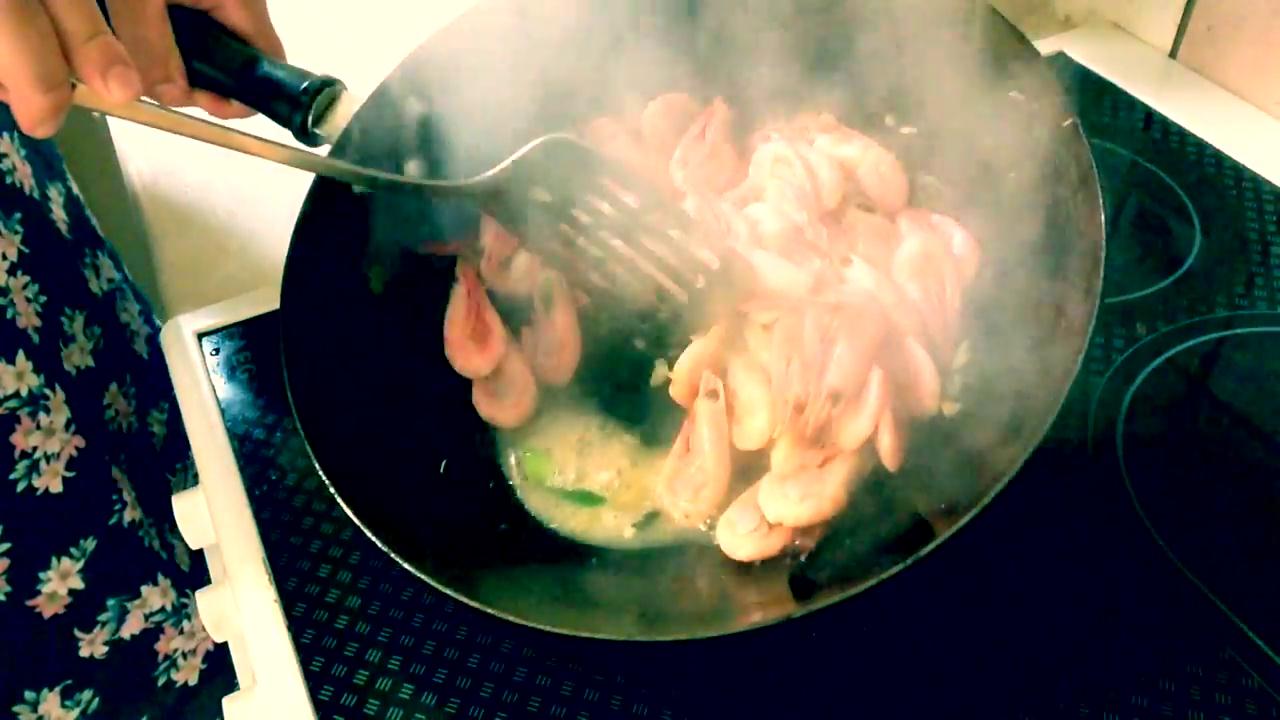 干煸加拿大北极虾