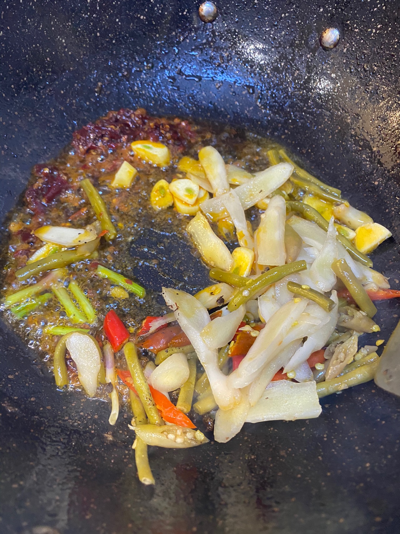 干煸鳝鱼片