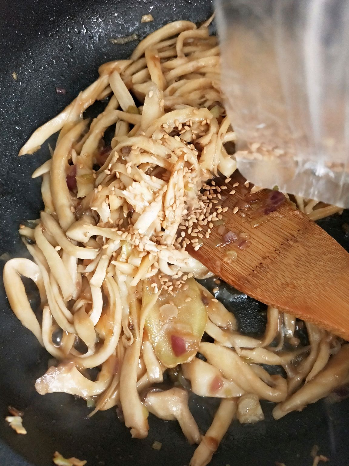 干煸杏鲍菇