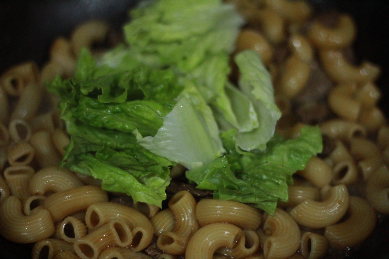 干炒牛肉通心粉