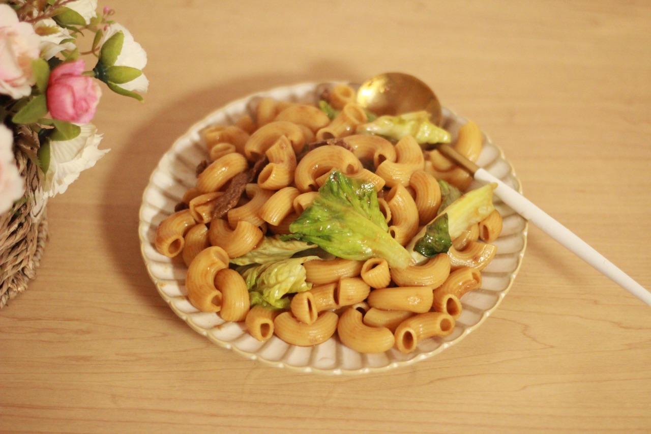 干炒牛肉通心粉