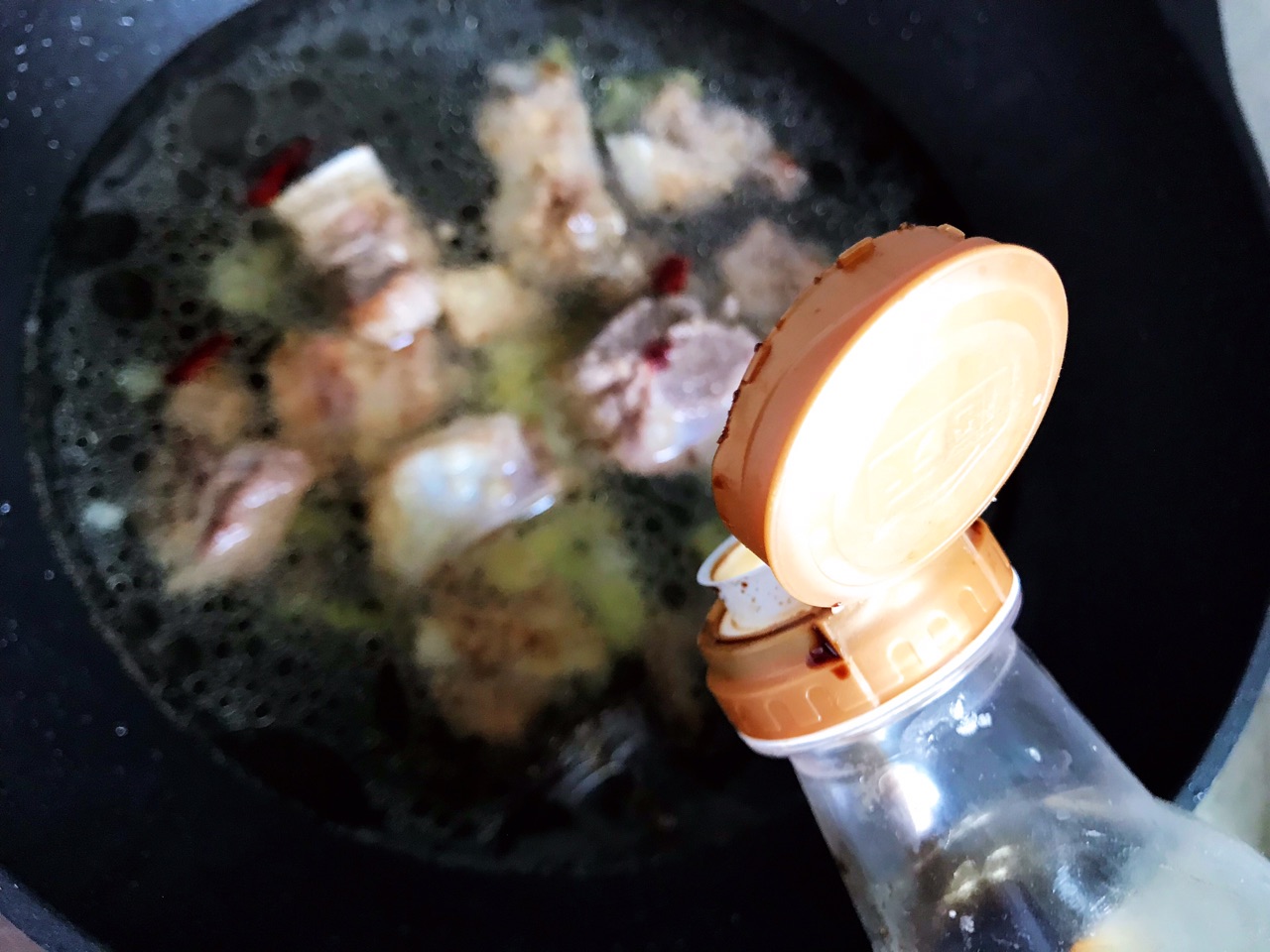 干豆角粉丝炖排骨