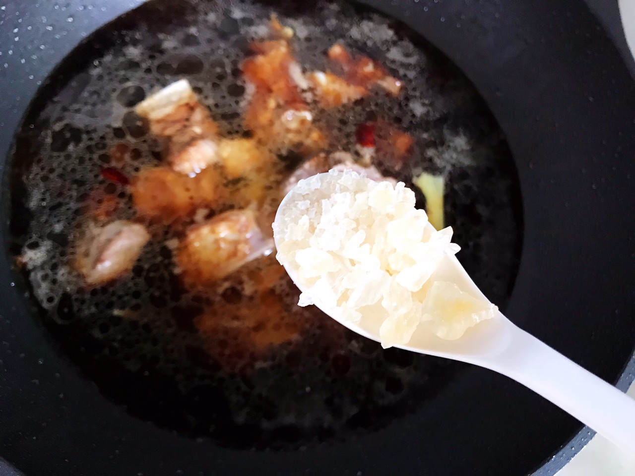 干豆角粉丝炖排骨