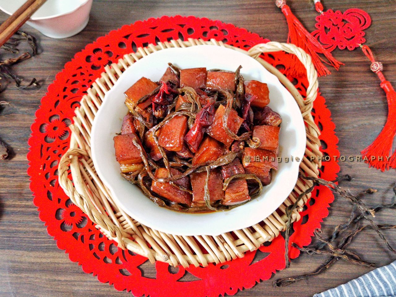 干豆角红烧肉