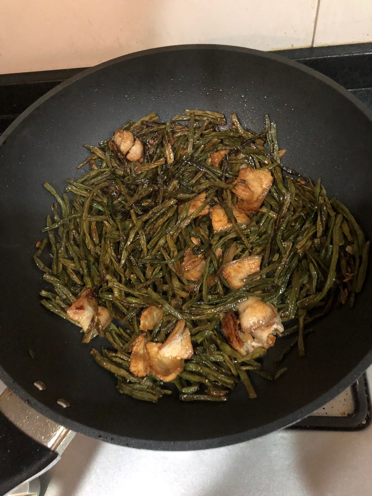干豆角烧肉