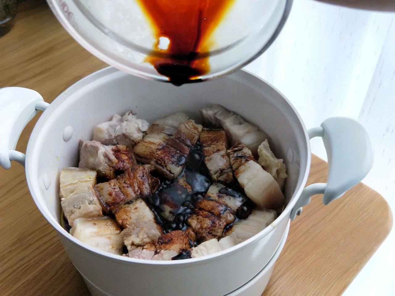 感恩父母之感恩节红烧肉