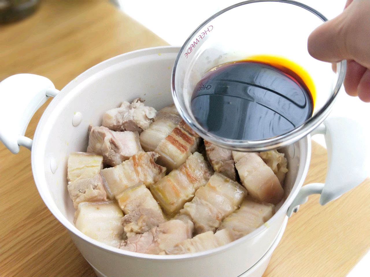 感恩父母之感恩节红烧肉