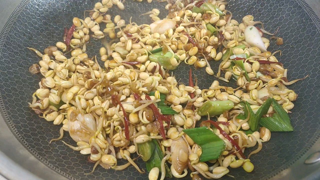 感恩节美食:笨豆芽炒粉