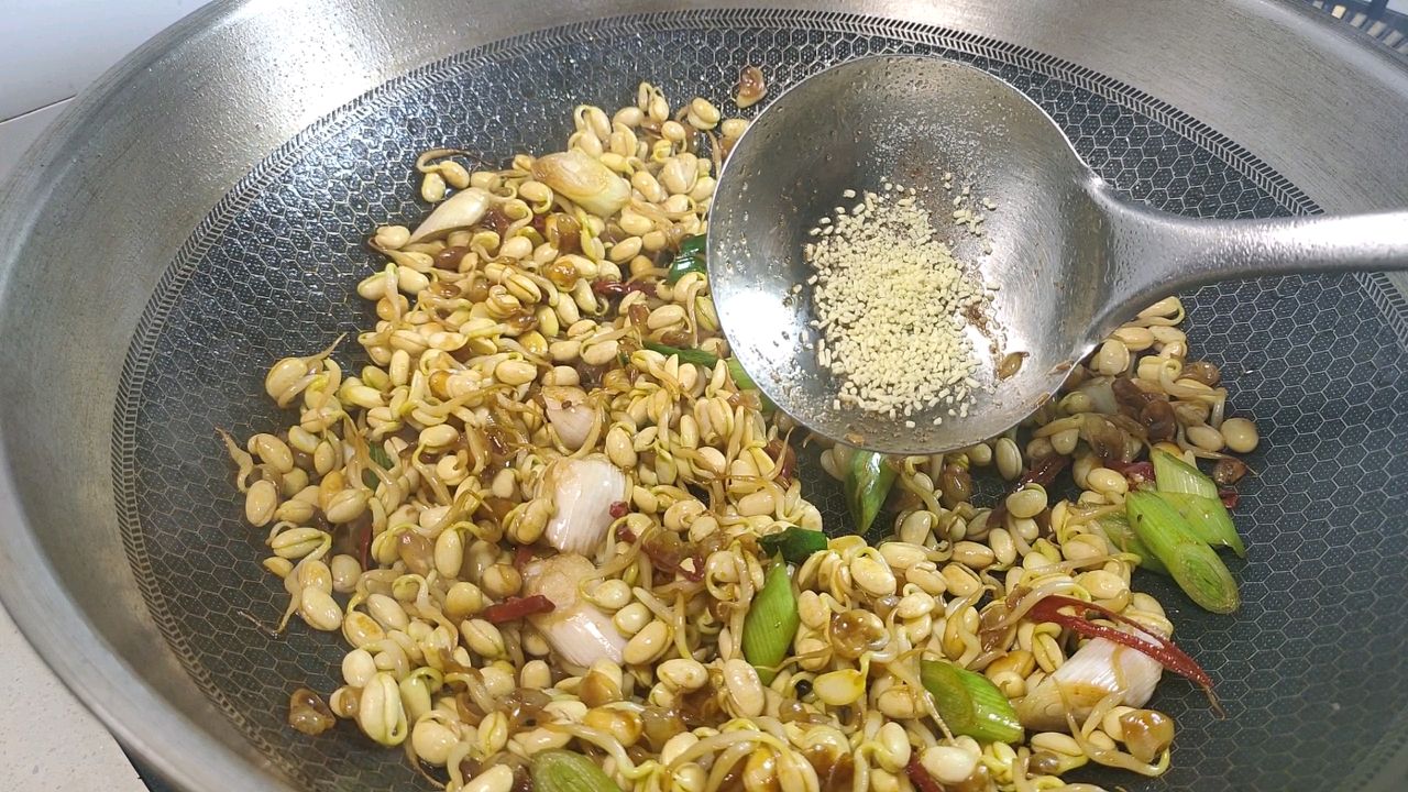 感恩节美食:笨豆芽炒粉