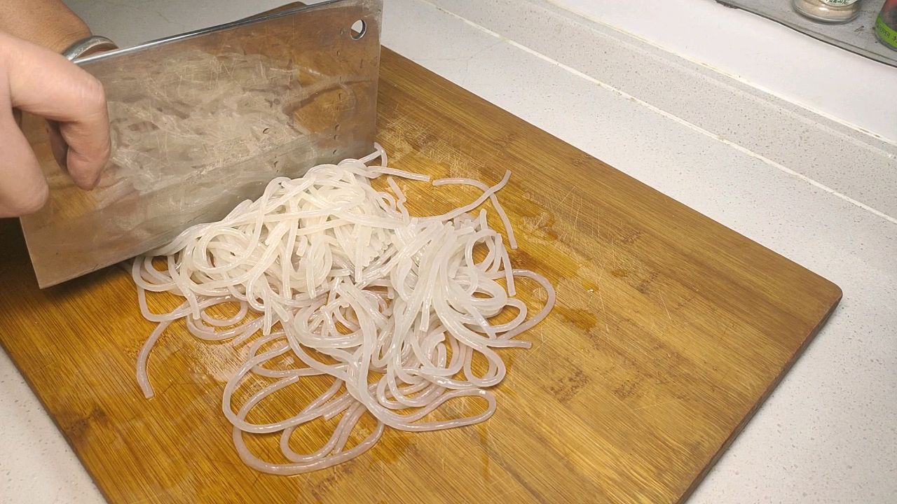 感恩节美食:笨豆芽炒粉