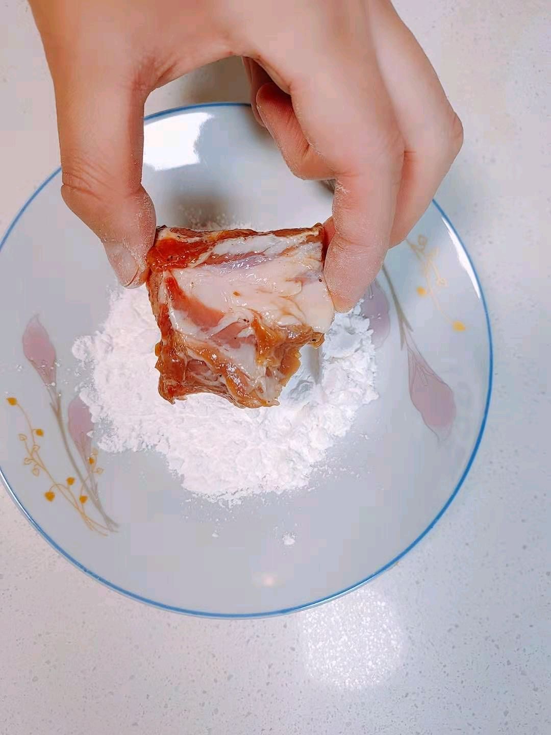 感恩节美食，蒜香排骨