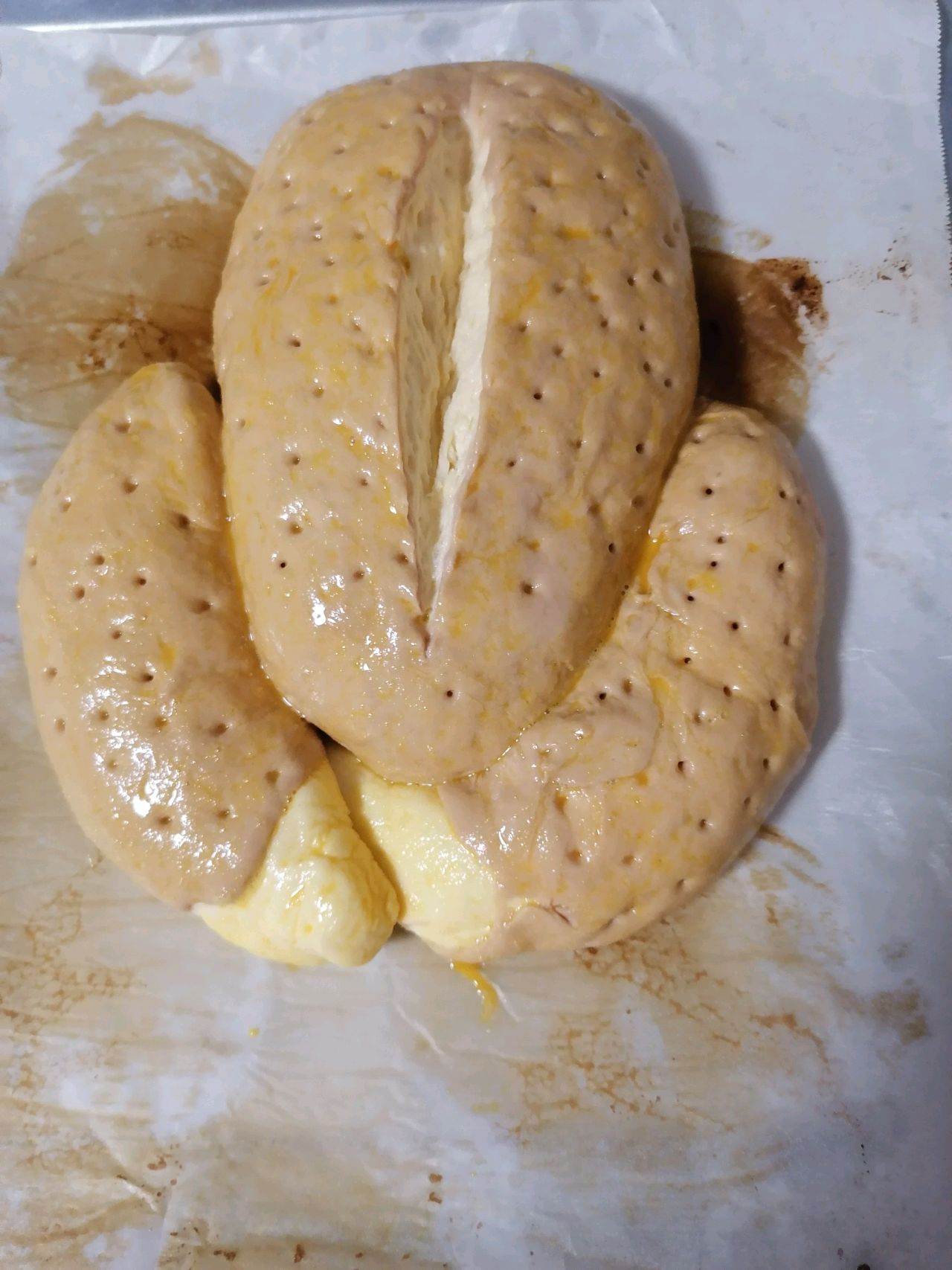 感恩节面包鸡