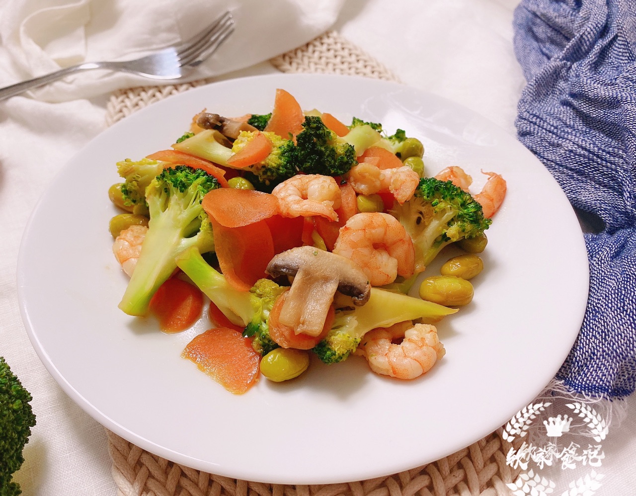 感恩节食谱之小炒虾仁