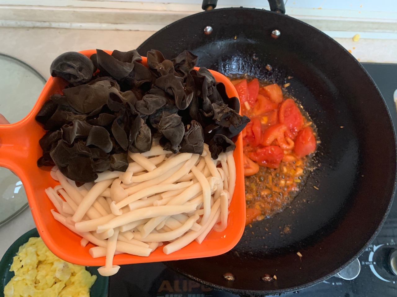 感恩节之清爽开胃番茄白玉菇