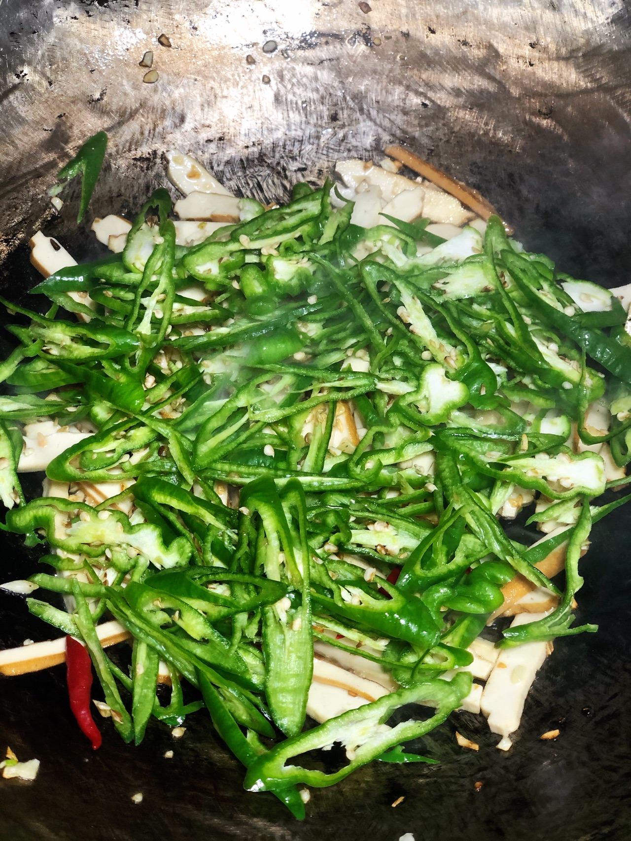 干饭人最爱的尖椒炒香干