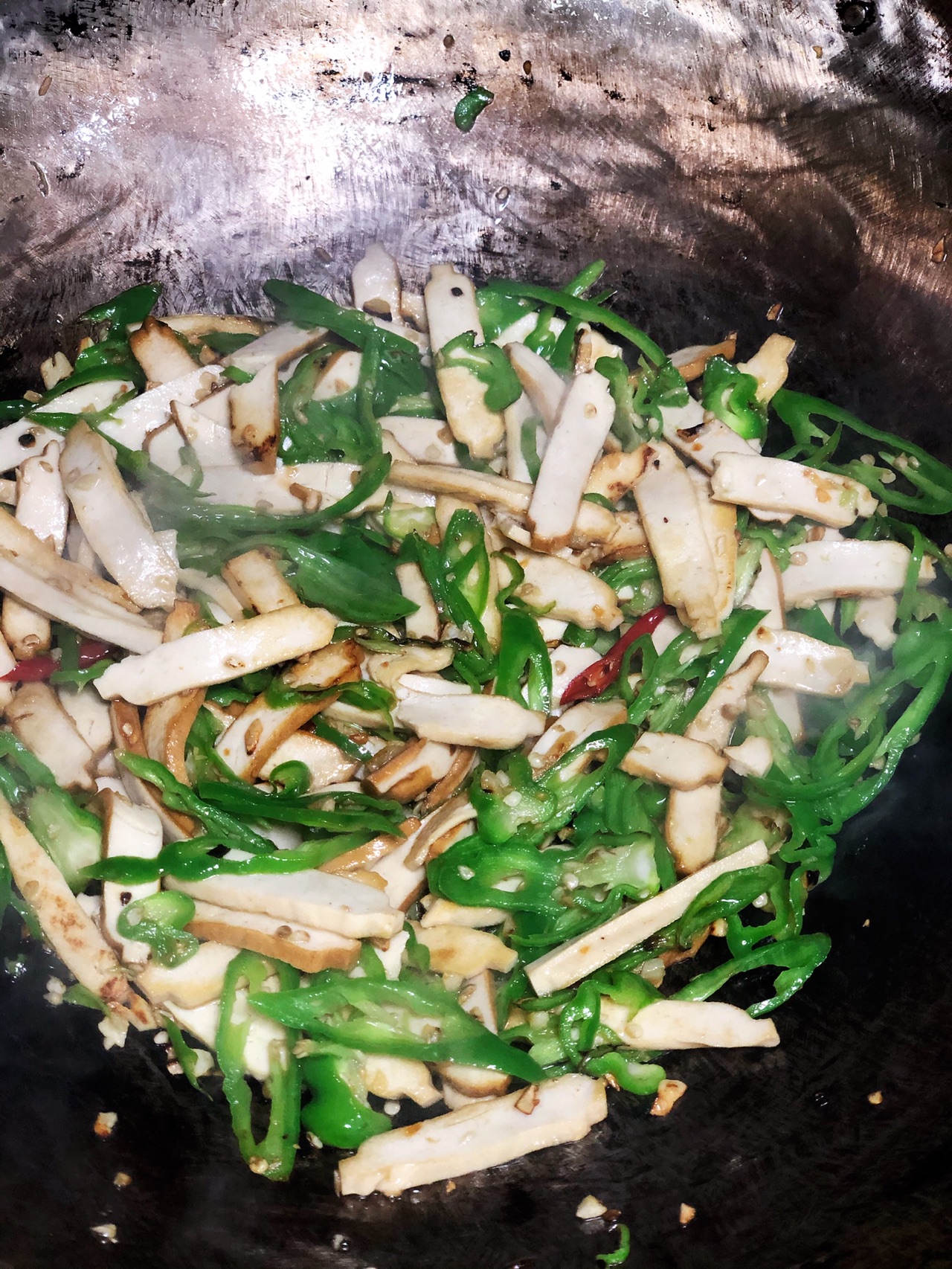 干饭人最爱的尖椒炒香干