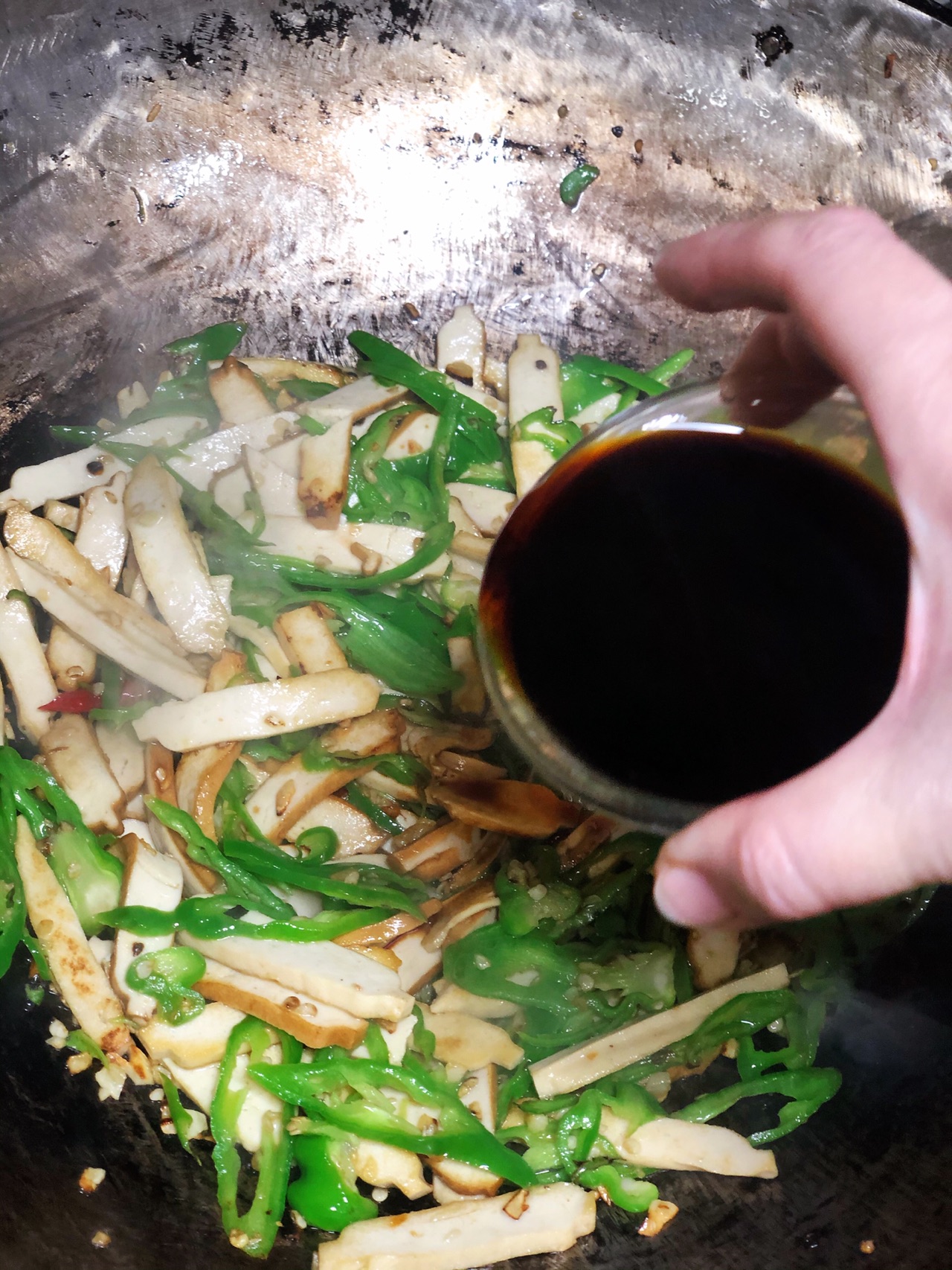 干饭人最爱的尖椒炒香干