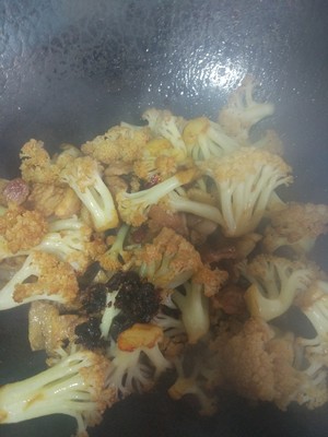 干锅花菜