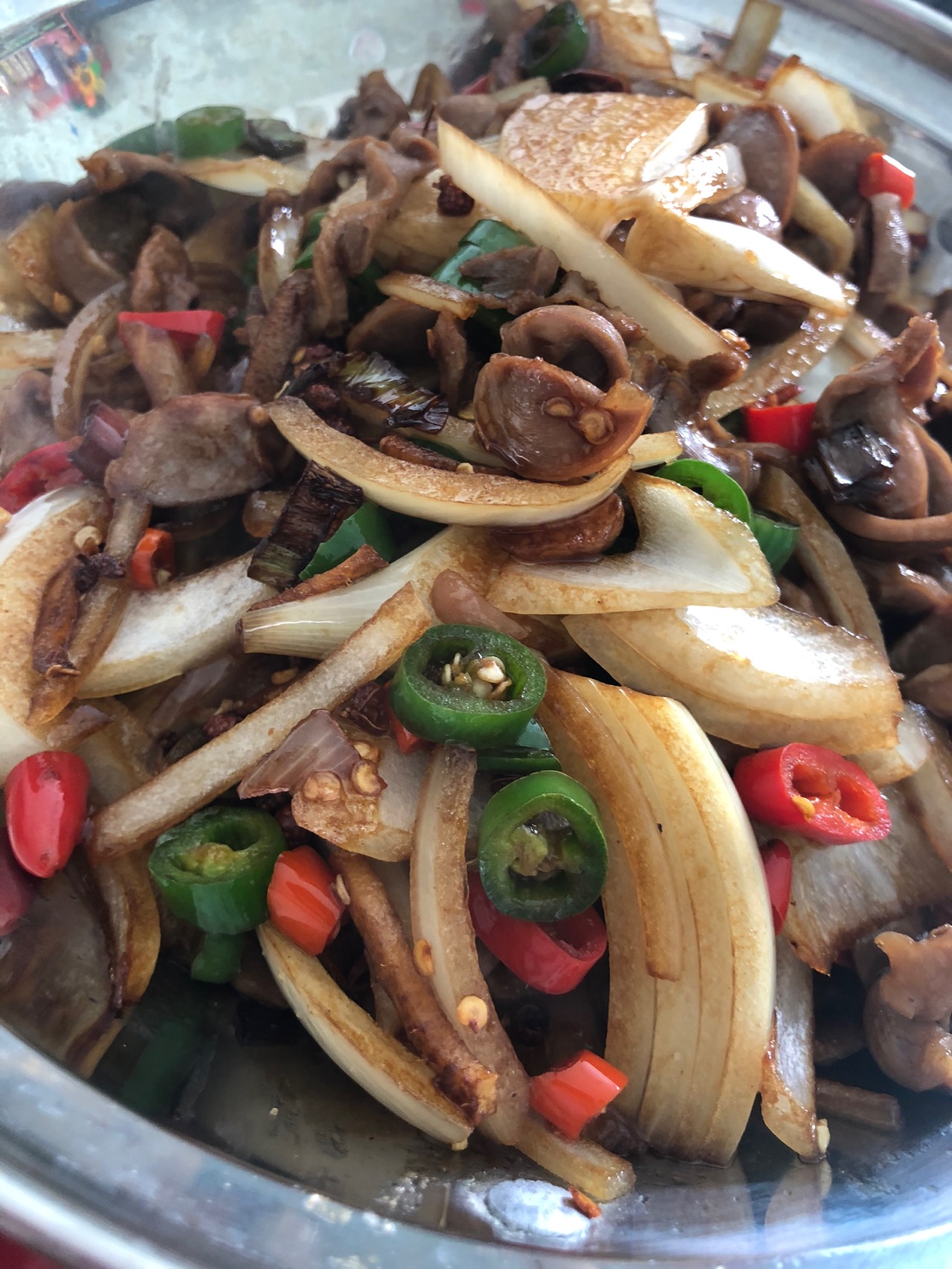 干锅鸡胗