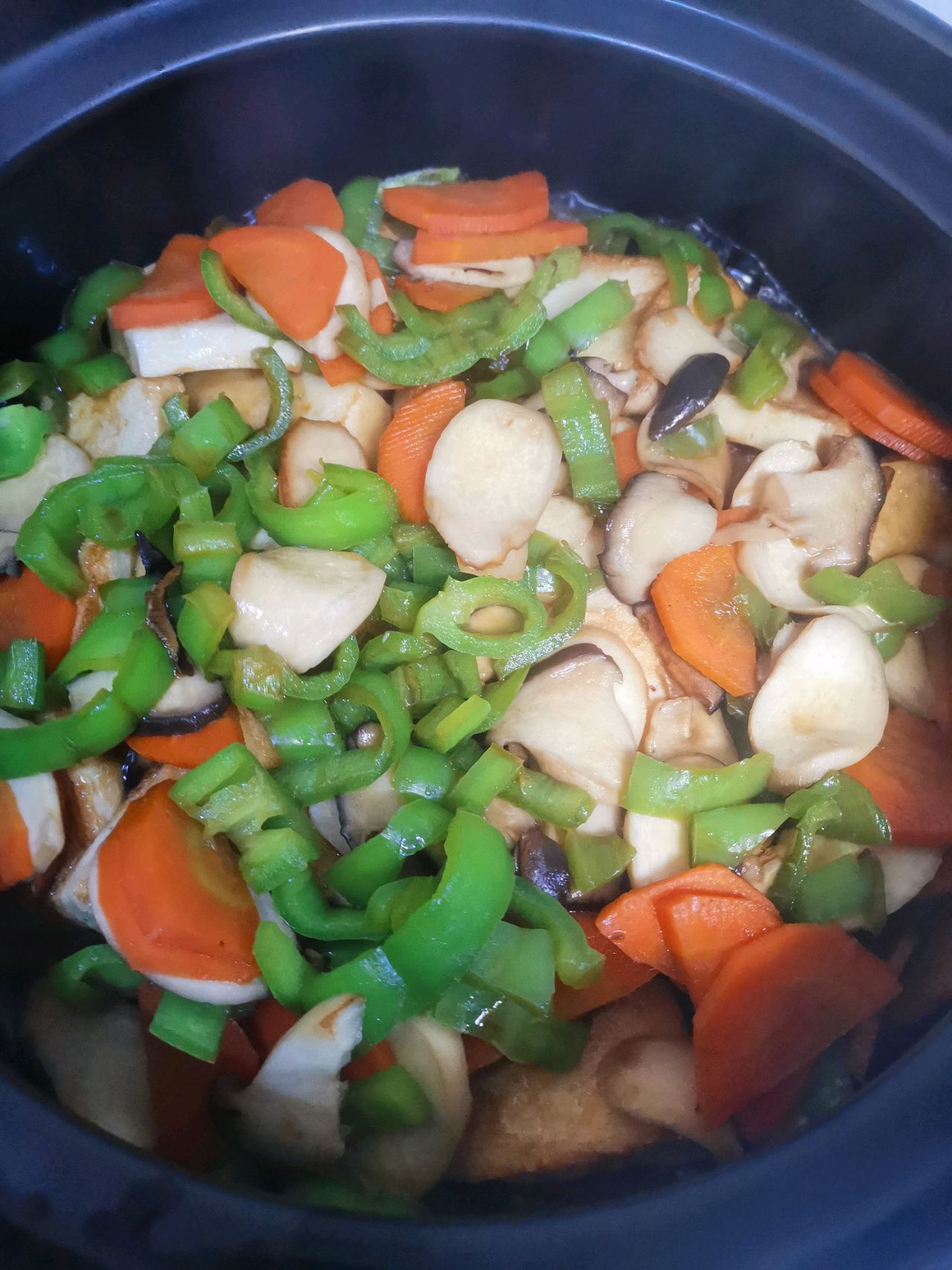 干锅杏鲍菇豆腐