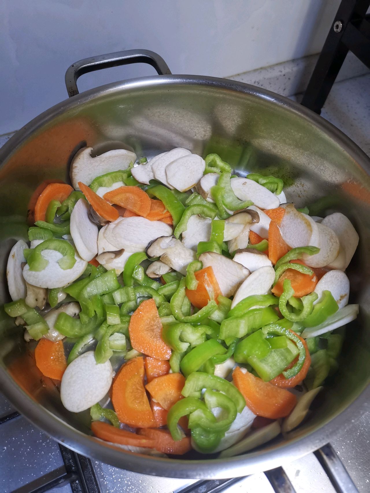干锅杏鲍菇豆腐