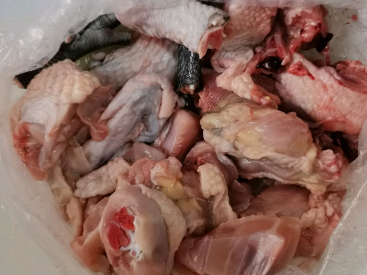 干葫芦焖鸡