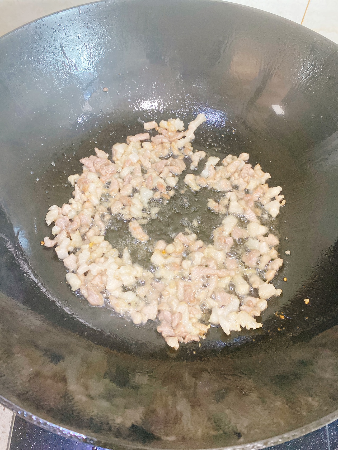 橄榄菜豆角炒肉