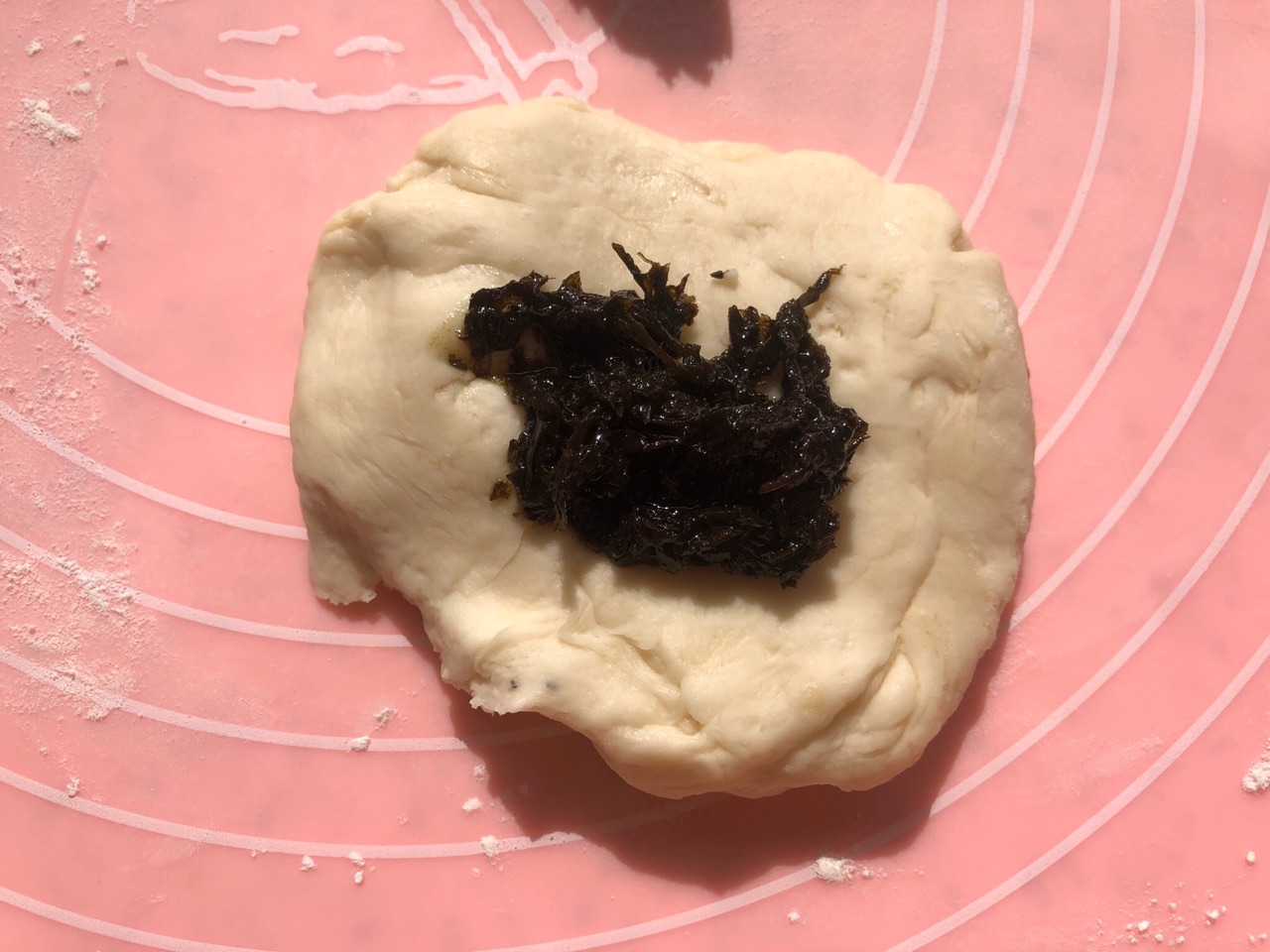 橄榄菜锅盔•不用调馅•烤箱版