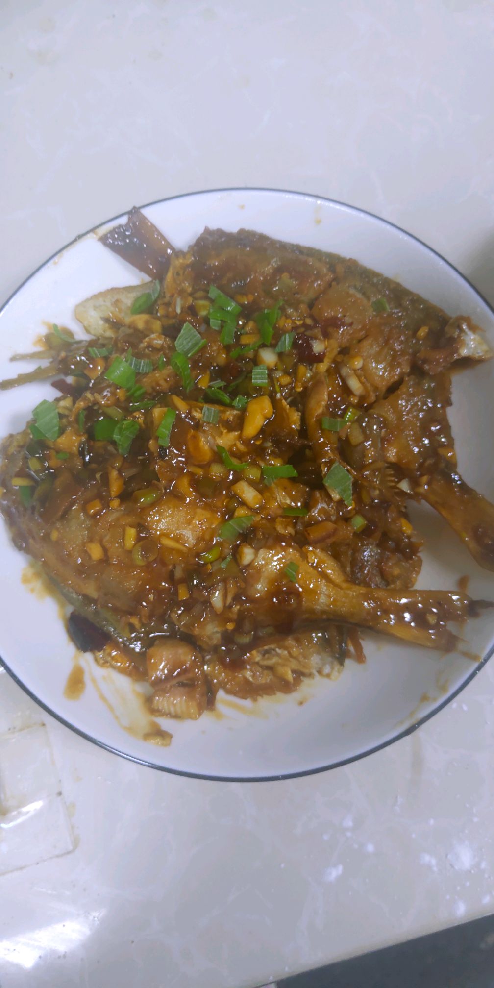 干烧鲳鱼