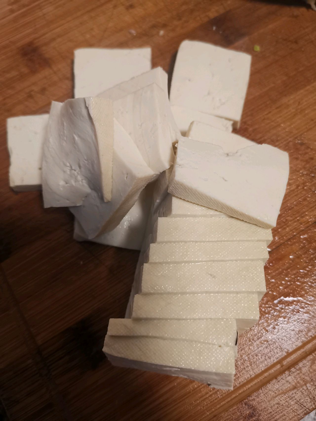 干烧豆腐鲑鱼