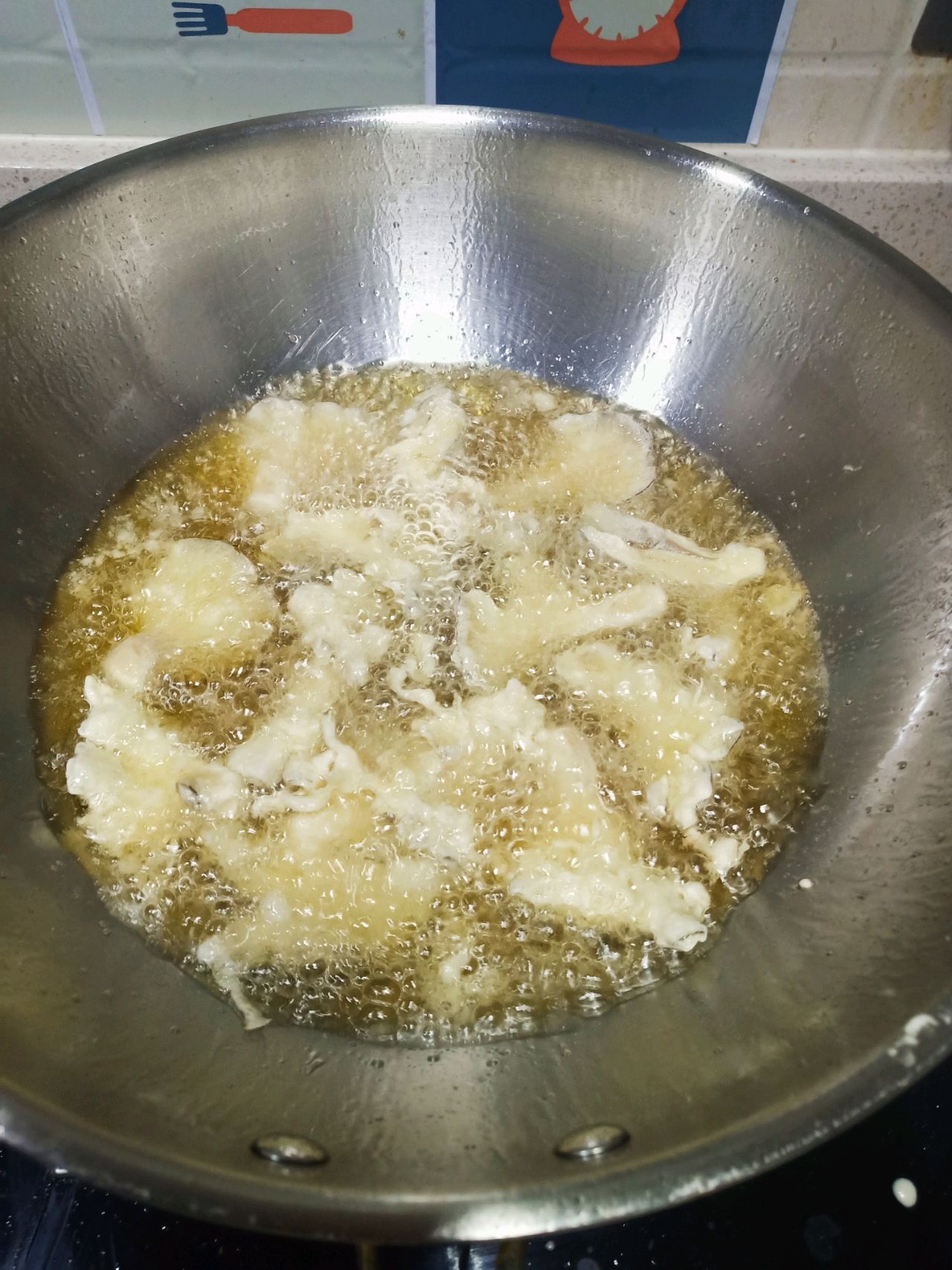 干炸蘑菇