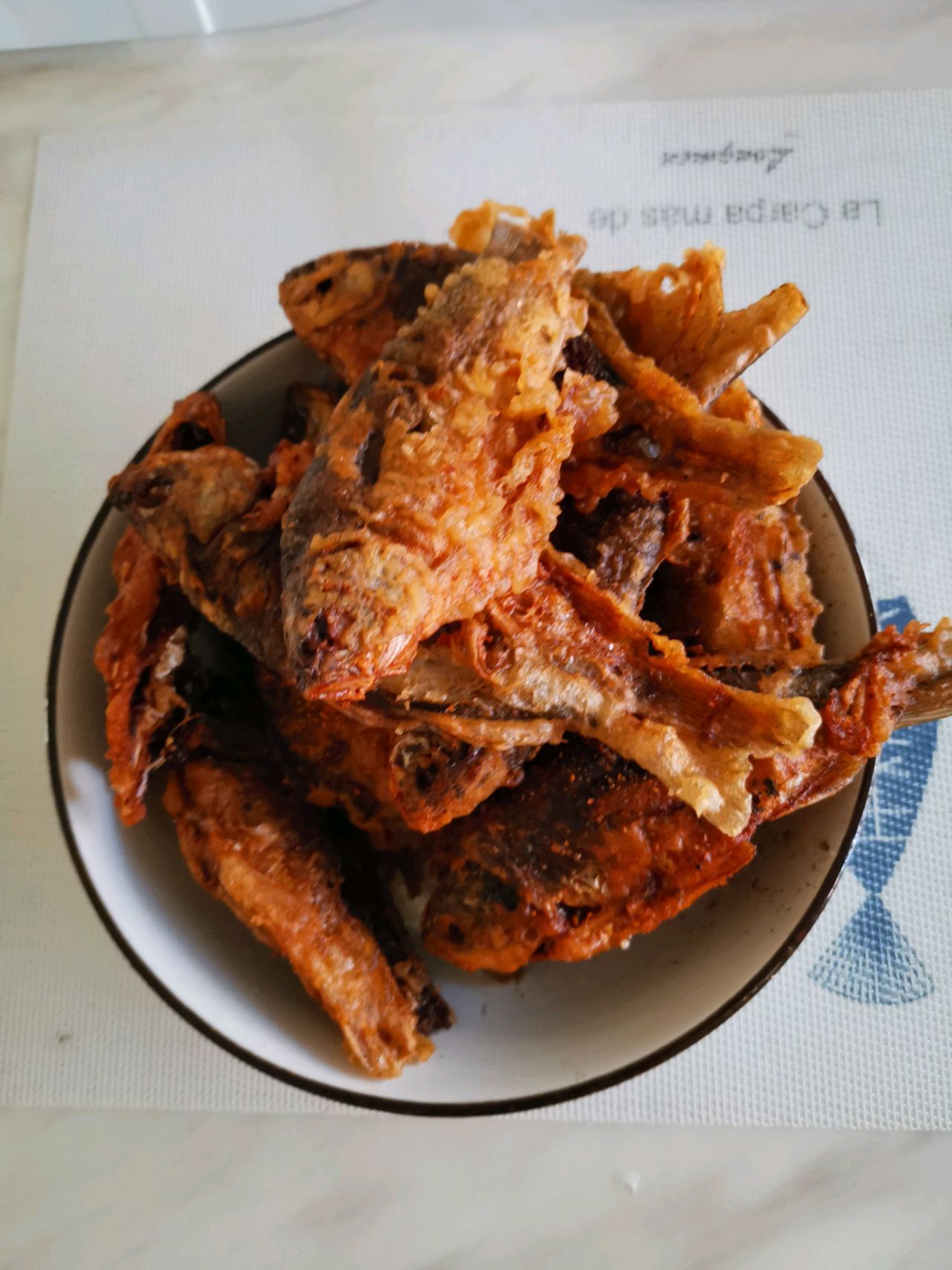 干炸小鲫鱼