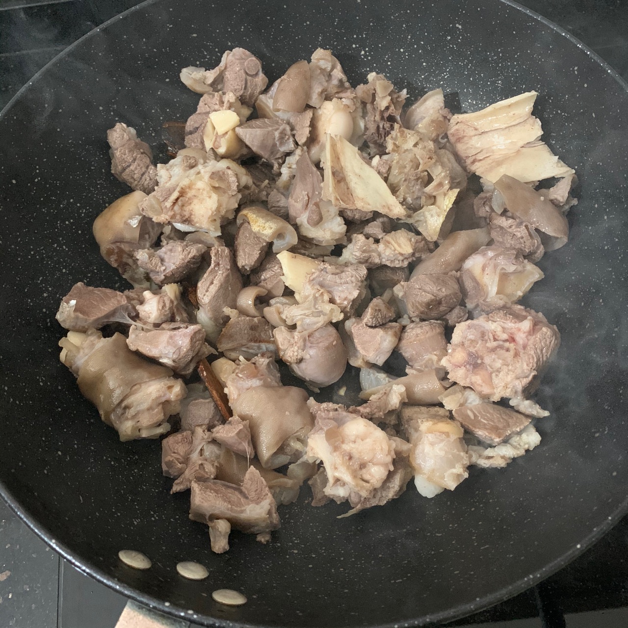 甘蔗焖羊肉