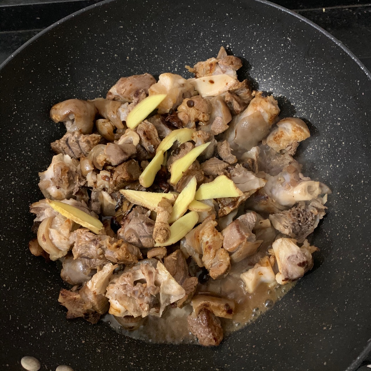 甘蔗焖羊肉
