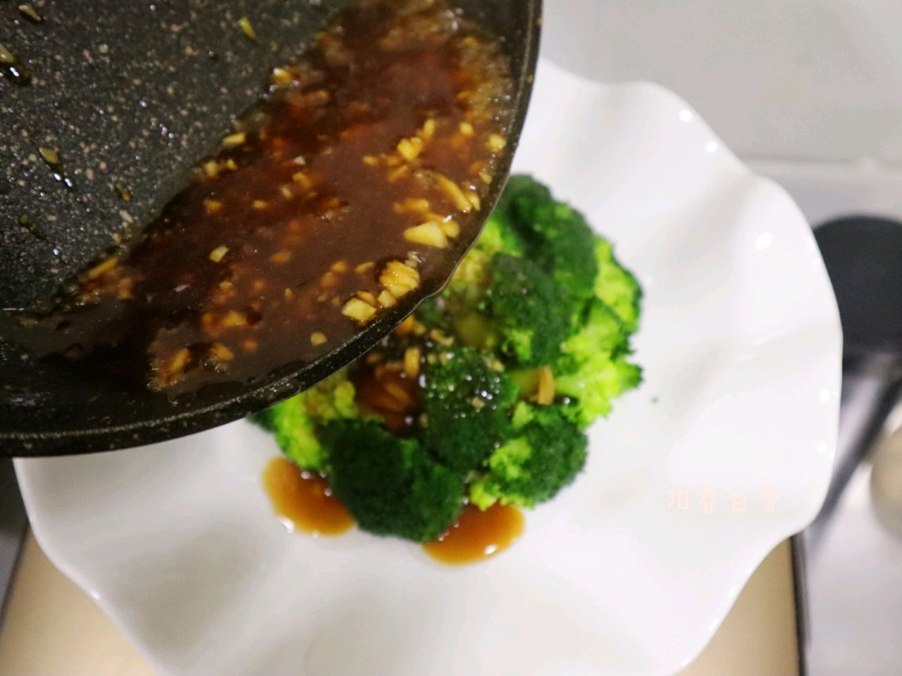 高大上超简单蒜蓉蚝油西兰花❗️鲜香营养丰富✅家常菜宴客菜