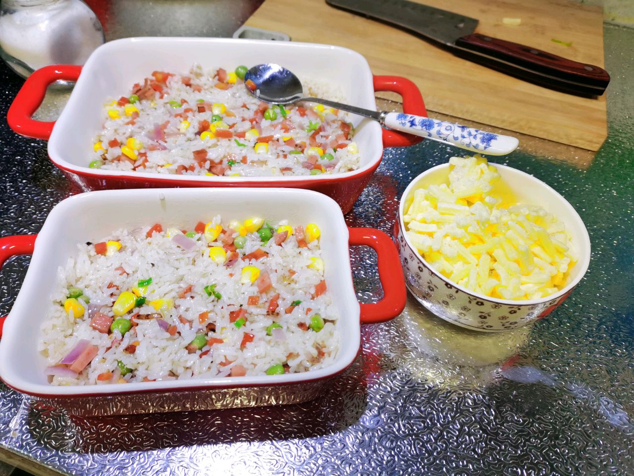 高大上的剩米饭——芝士焗饭