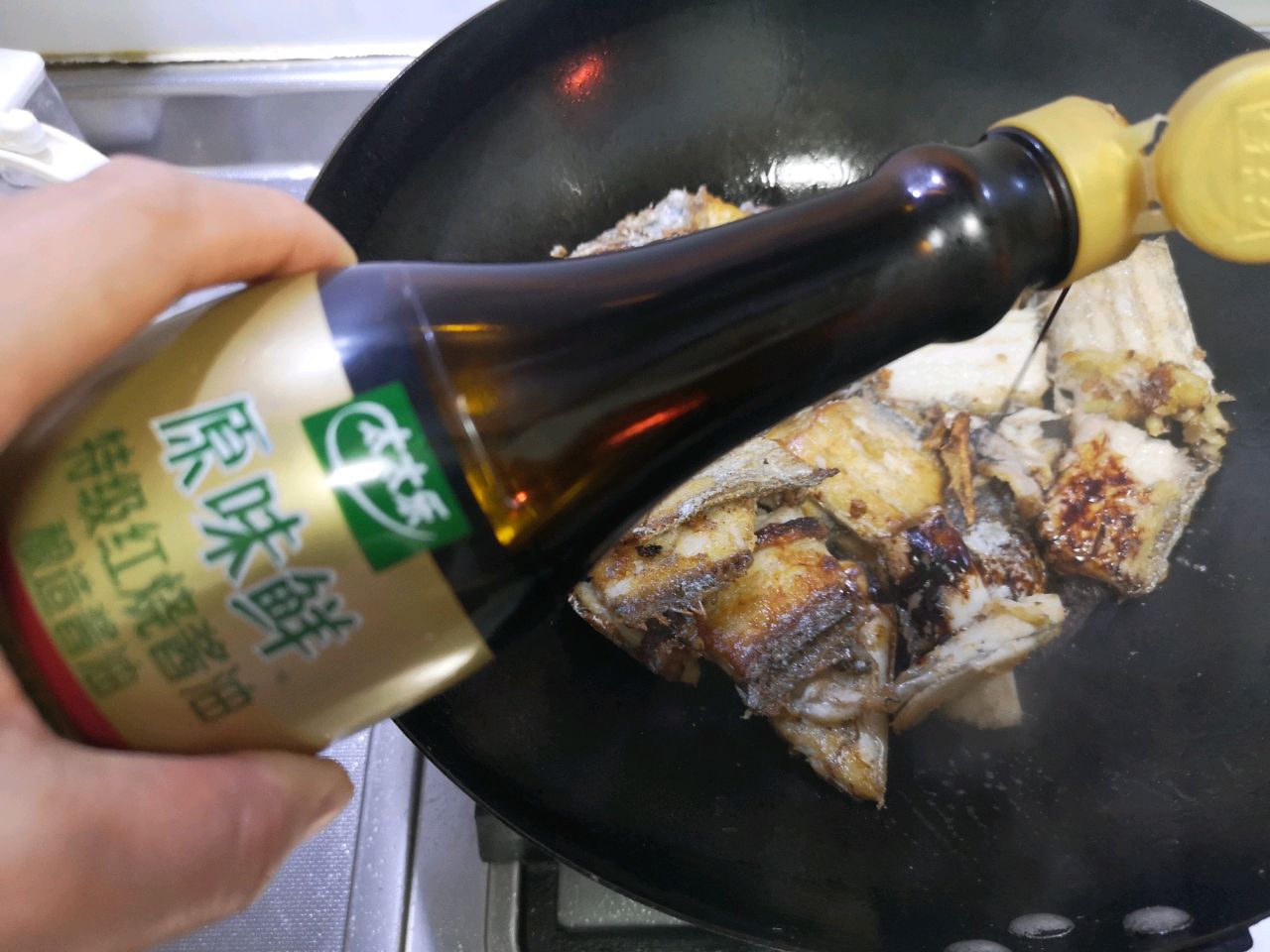 高蛋白~红烧带鱼