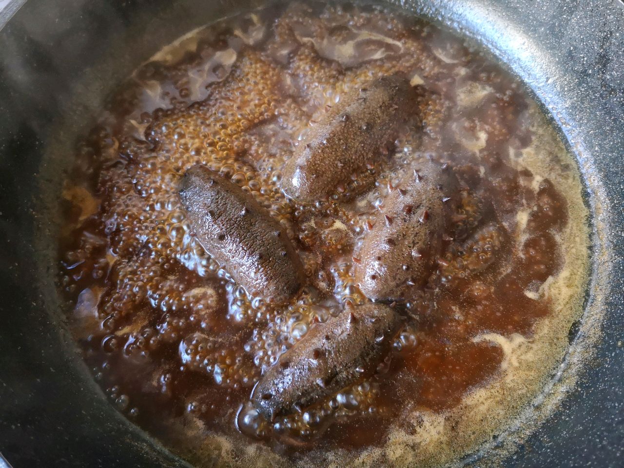 高端大气上档次的海参捞饭原来这么简单