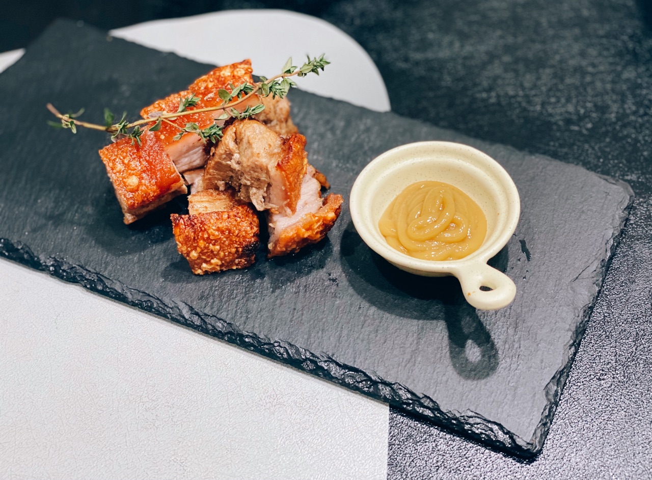 高温脆皮烧肉