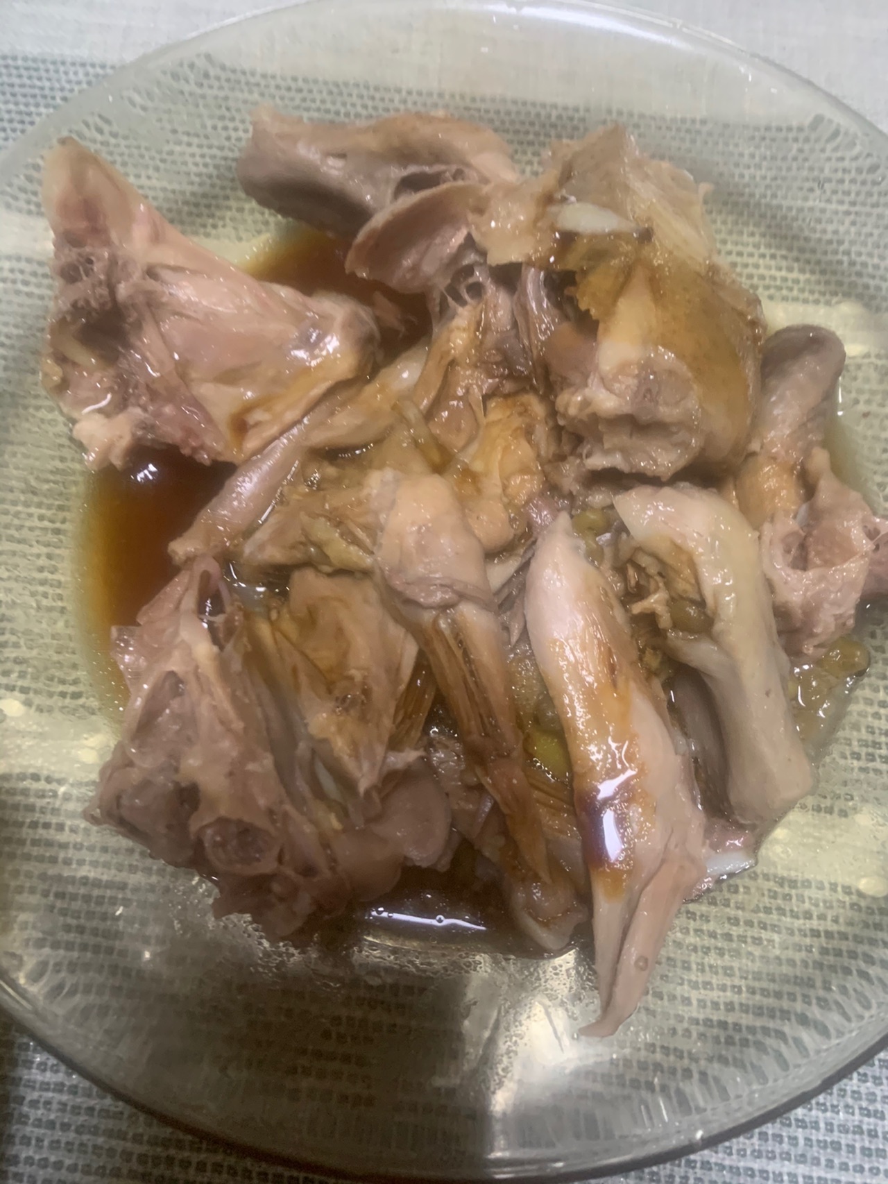 鸽子绿豆百合汤