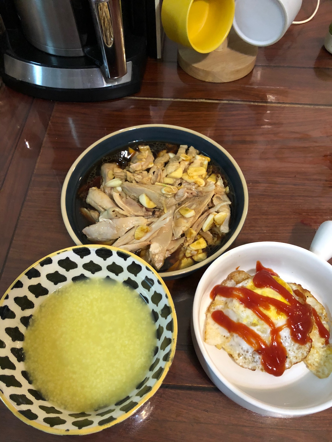 给儿子做的早餐