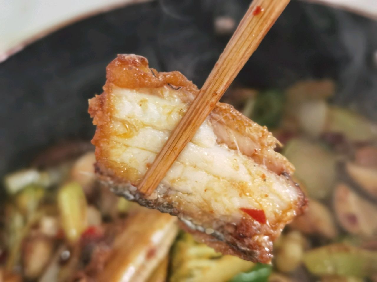 给年夜饭添道菜叭带鱼鸡翅干锅