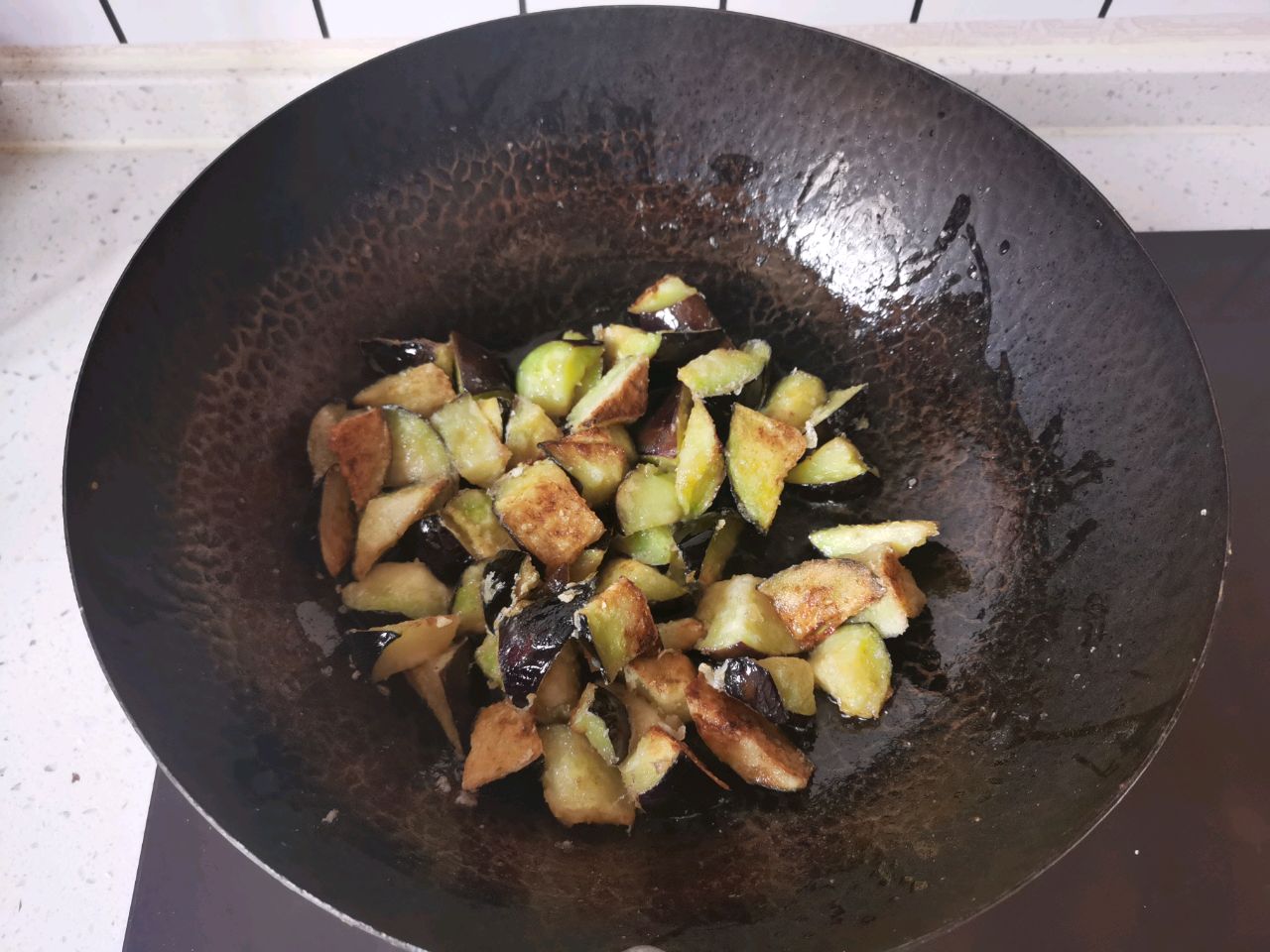 给肉都不换的糖醋茄子