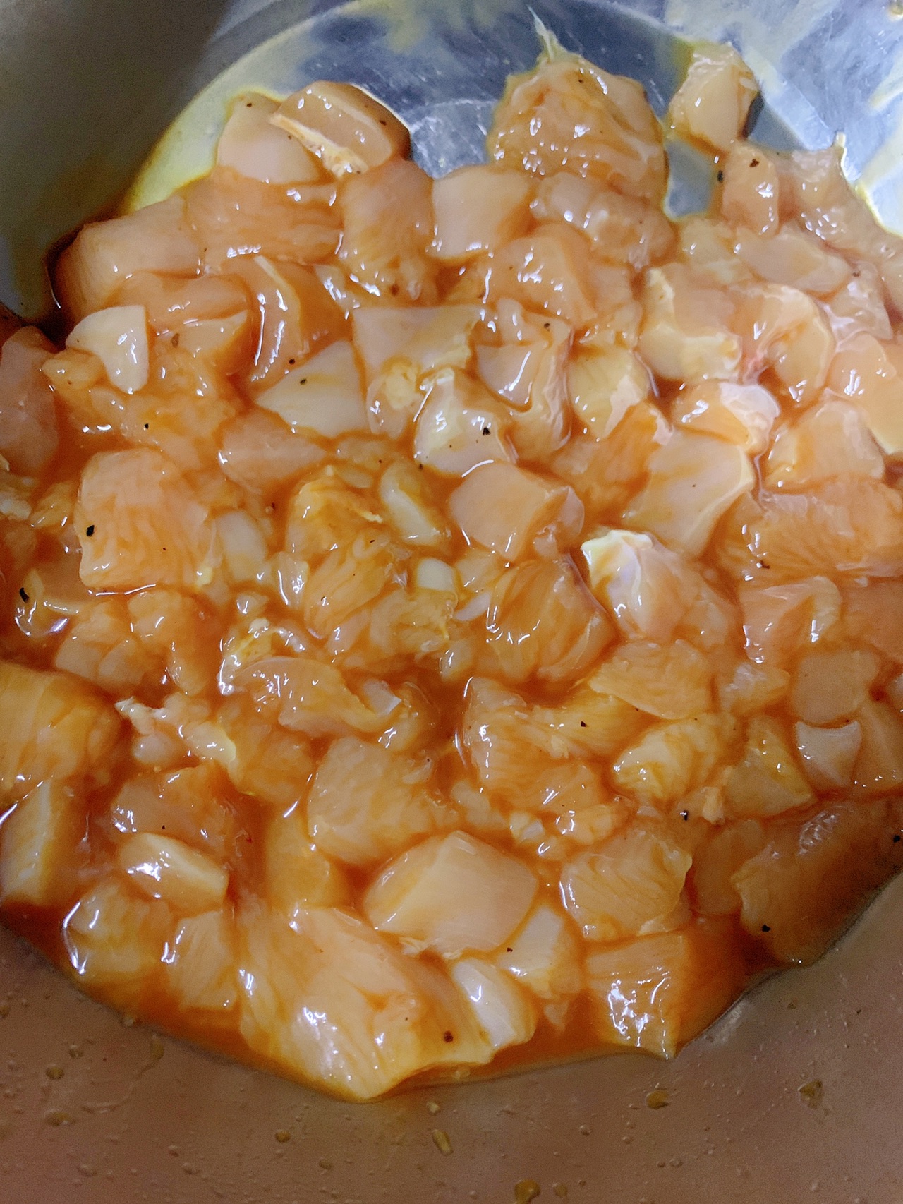 工作日午饭之咖喱鸡肉饭