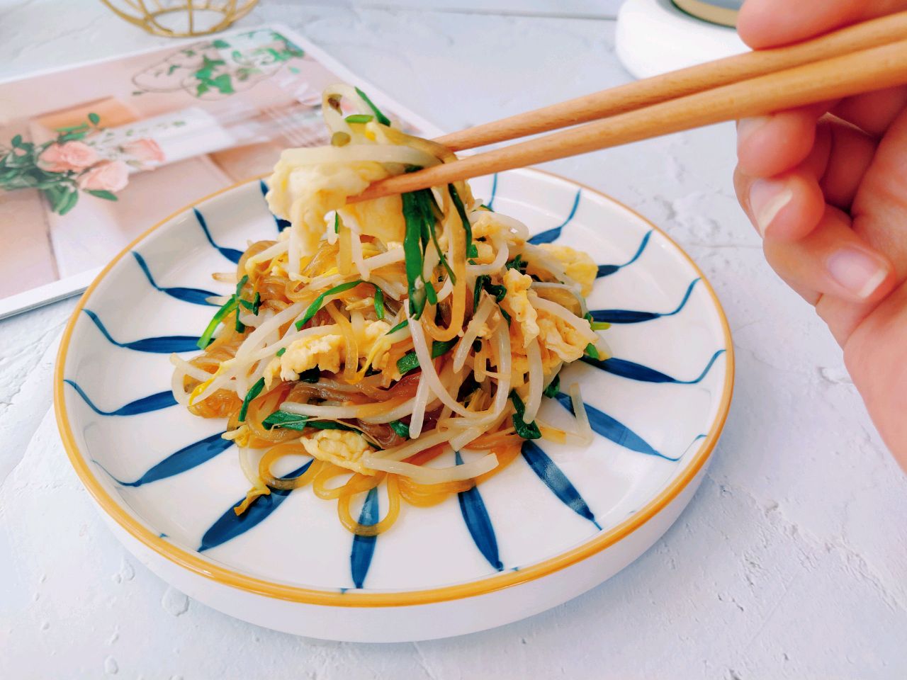 刮油又排毒的家常炒合菜