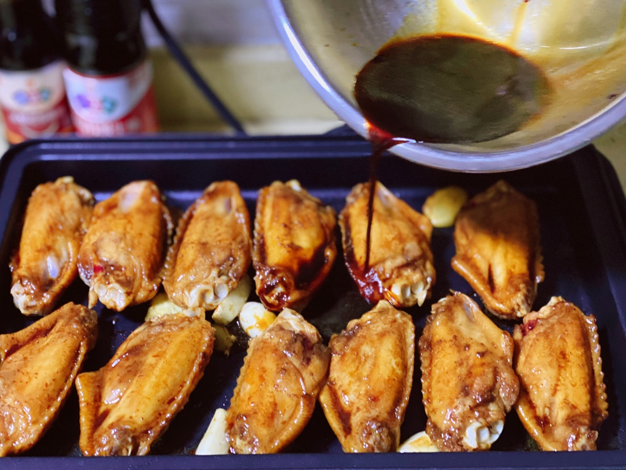 广东特色菜-鼓油皇鸡翼