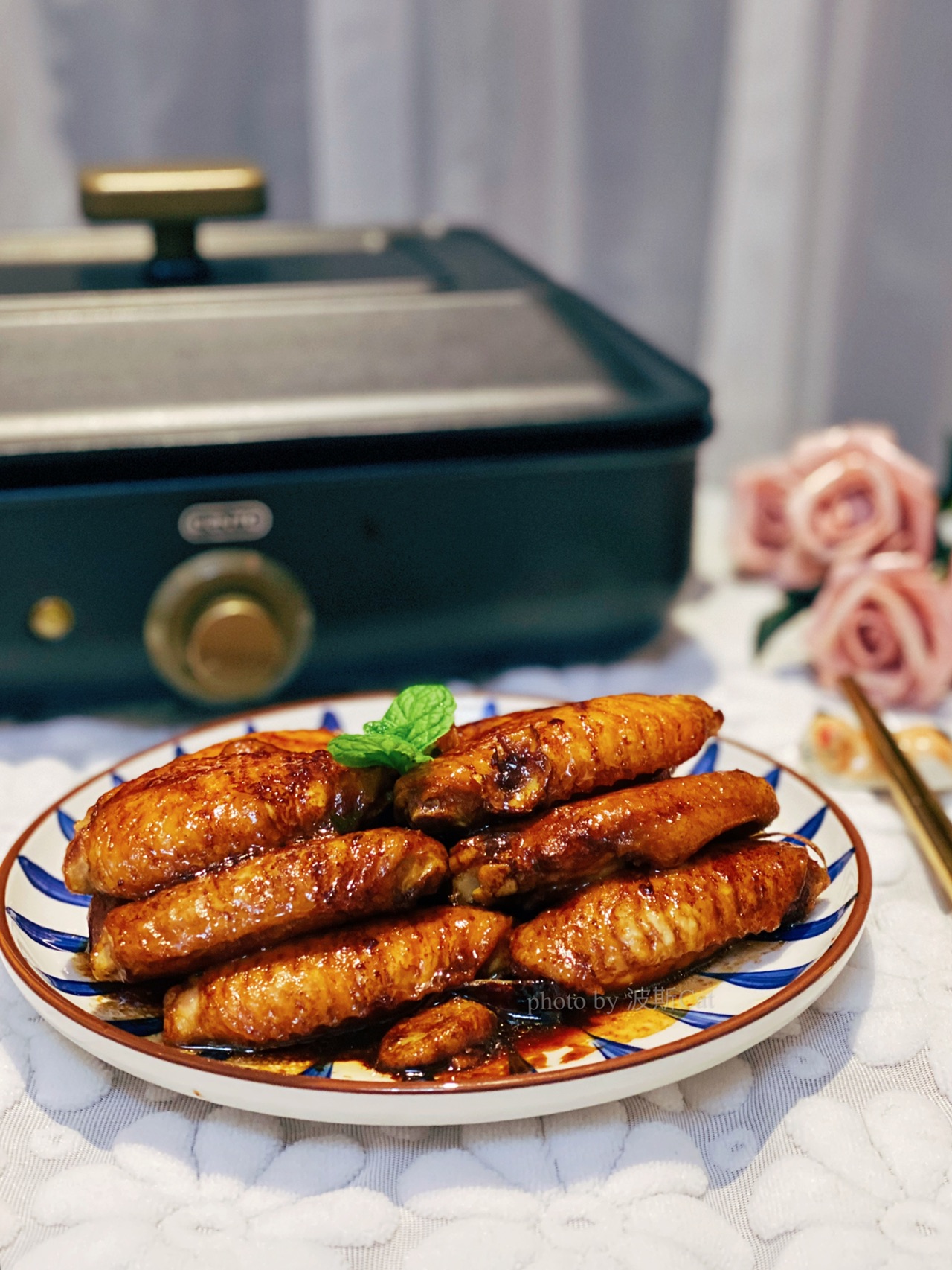 广东特色菜-鼓油皇鸡翼